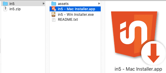 mac install files
